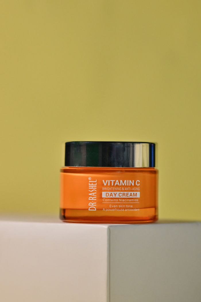 services-04 Brightening anti-aging day cream with Vitamin C for even skin tone.